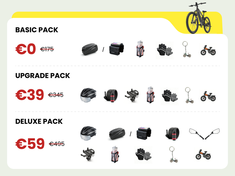 🚴Izvēlies savu ideālo komplektu!
