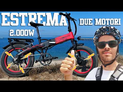 Jaudīgākā 2000W bezceļu elektriskā velosipēda: Lankeleisi X2000 Max