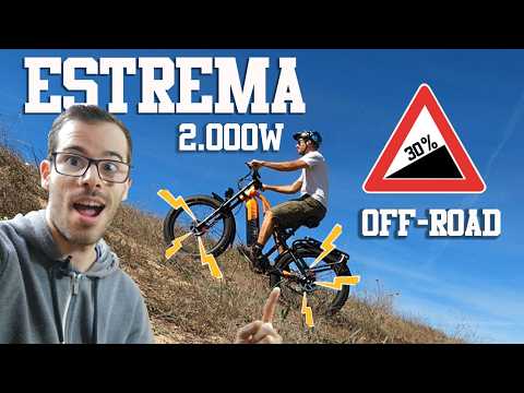 Šis 2000 W elektriskais velosipēds pārvar jebkuru kalnu: Lankeleisi MG800 Max