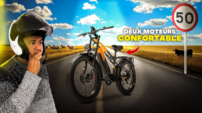 LANKELEISI MG800MAX - DIVI MOTORI VIENĀ ELEKTRISKAJĀ VELOSIPELĒ, KĀ TAS IR?! 🤔 MONSTRS 😈